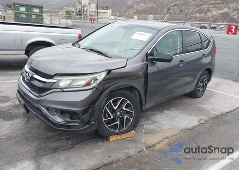 2016 Honda Cr-V Se from USA, damaged, VIN 2HKRM3H46GH545802